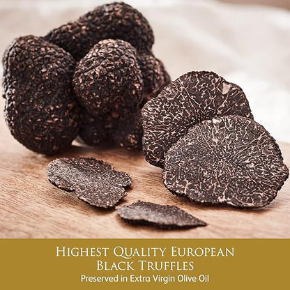 TruffleHunter - Minced Black Truffle - Preserved Truffles in Extra Virgin Olive Oil - 80g